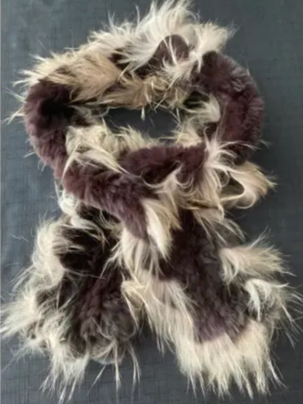 Rabbit/Fox Fur Scarf